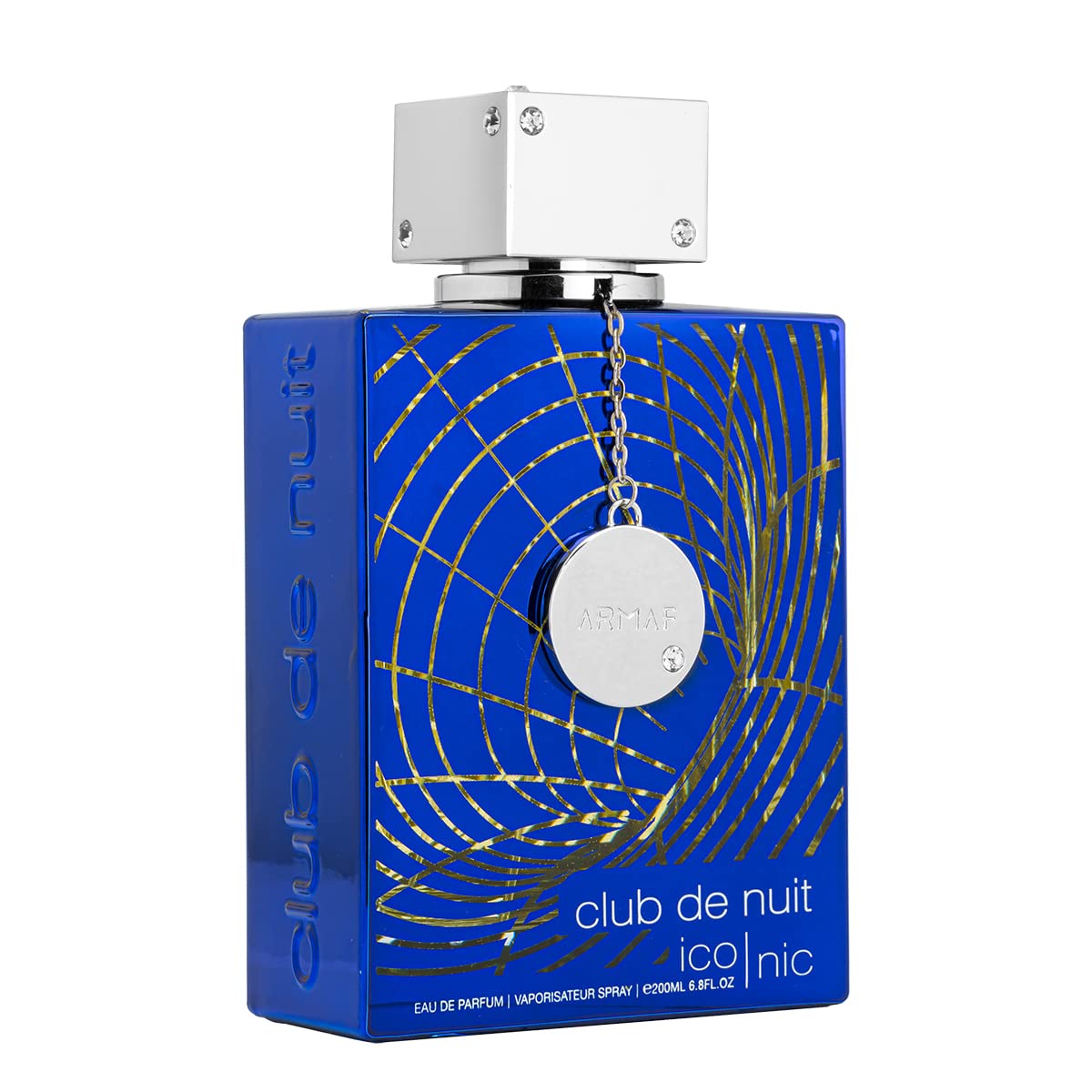 Armaf Club De Nuit Iconic Blue - botella vertida, sensación fresca para uso diario