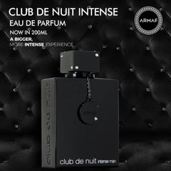 armaf club de nuit intense hombre frasco vista cercana para apreciar su diseño