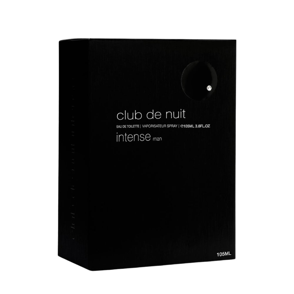 Armaf Club de Nuit Intense Man, aplicación en muñeca para notas duraderas.