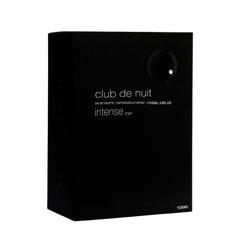 Armaf Club de Nuit Intense Man, aplicación en muñeca para notas duraderas.