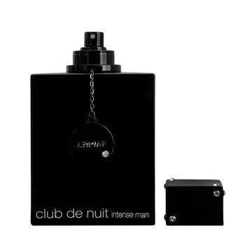 Armaf Club de Nuit Intense Man, detalle del frasco que transmite lujo.