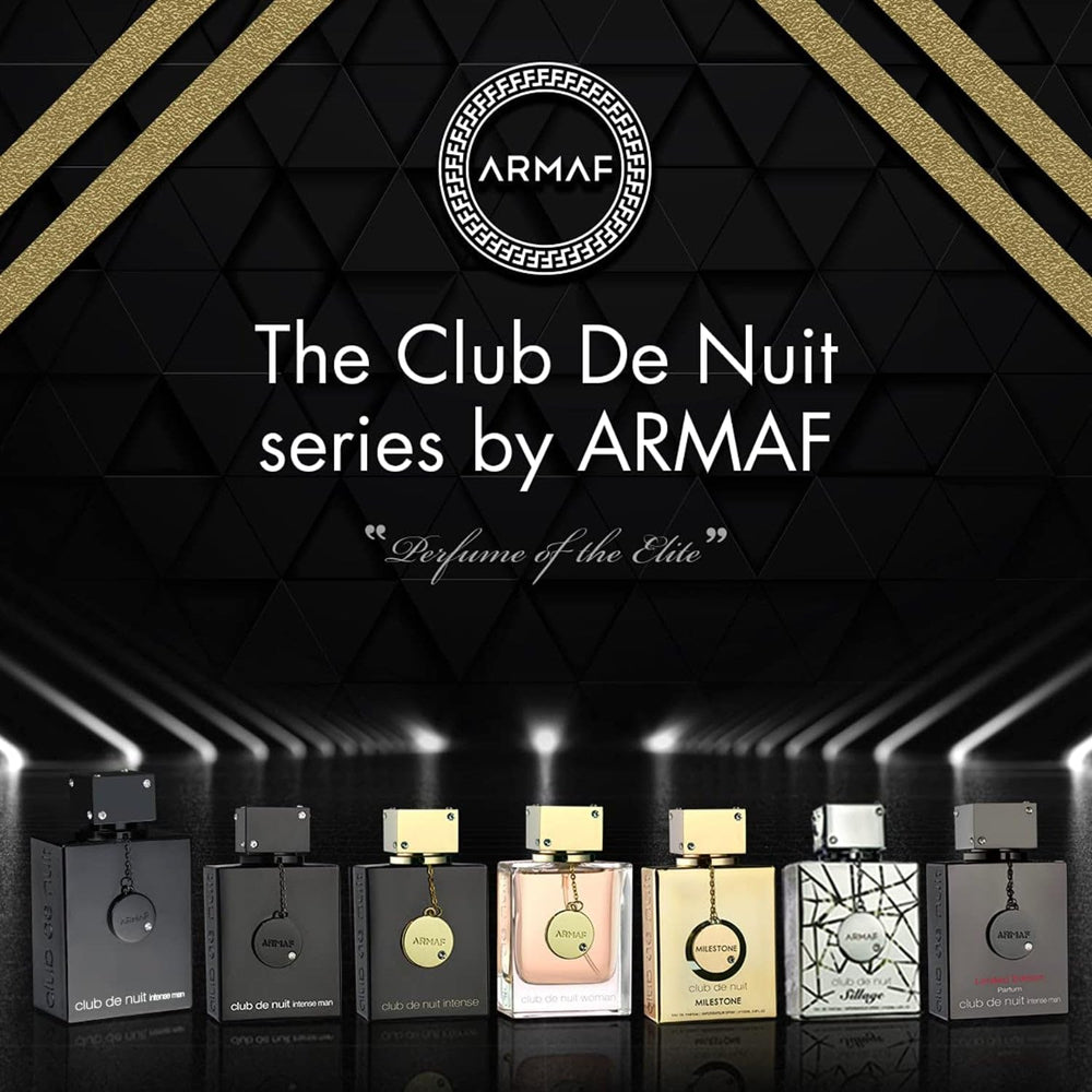 ARMAF Club de Nuit Intense Man, notas de corazón florales y masculinas.