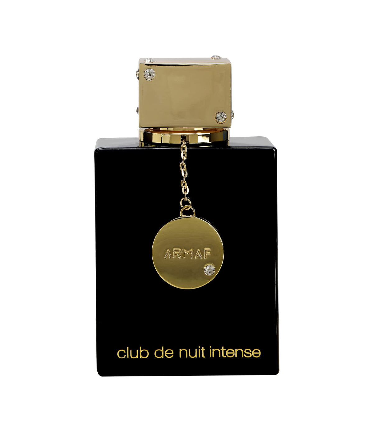 Armaf Club de Nuit Intense para mujer, frasco elegante para eventos nocturnos.
