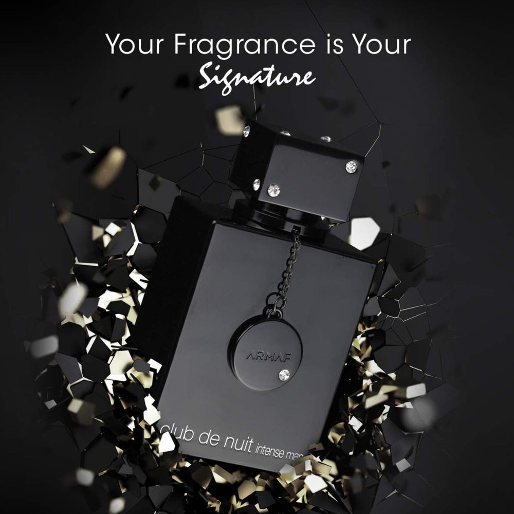 Armaf Club de Nuit Intense spray elegante para salidas nocturnas y presencia atractiva.
