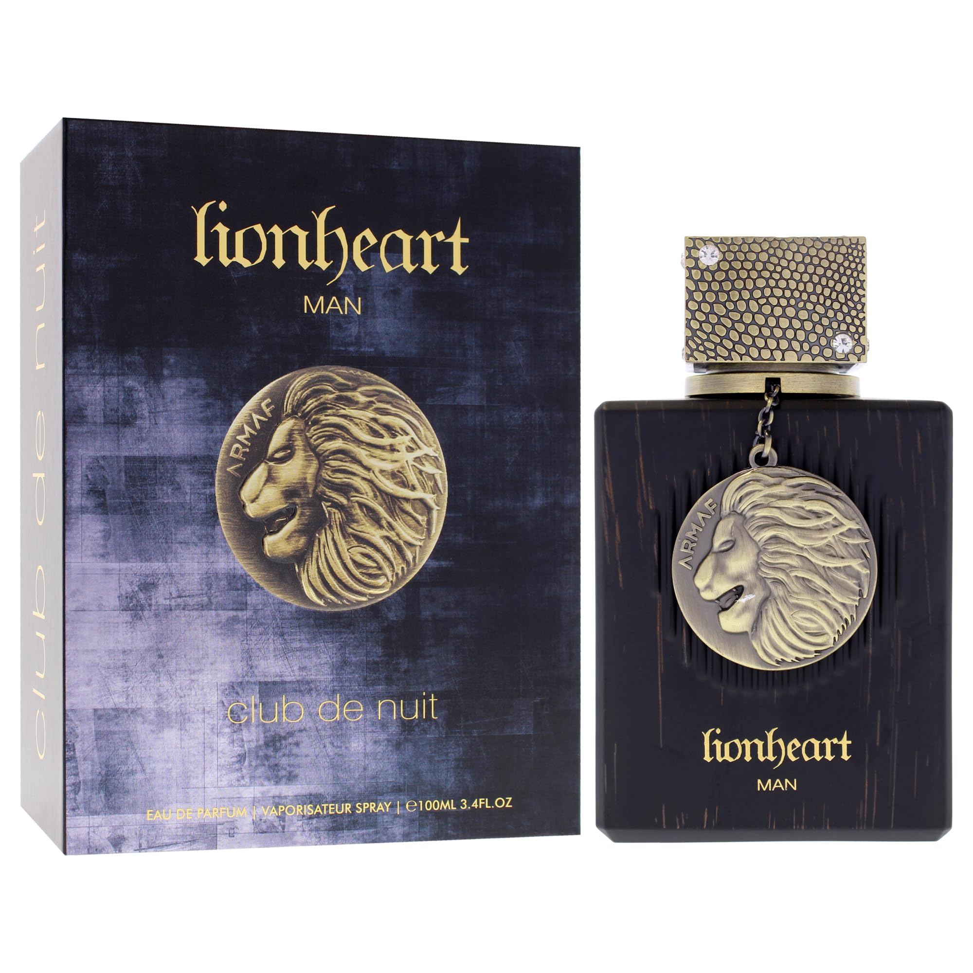 Armaf Club De Nuit Lion Heart base amaderada con tabaco y miel