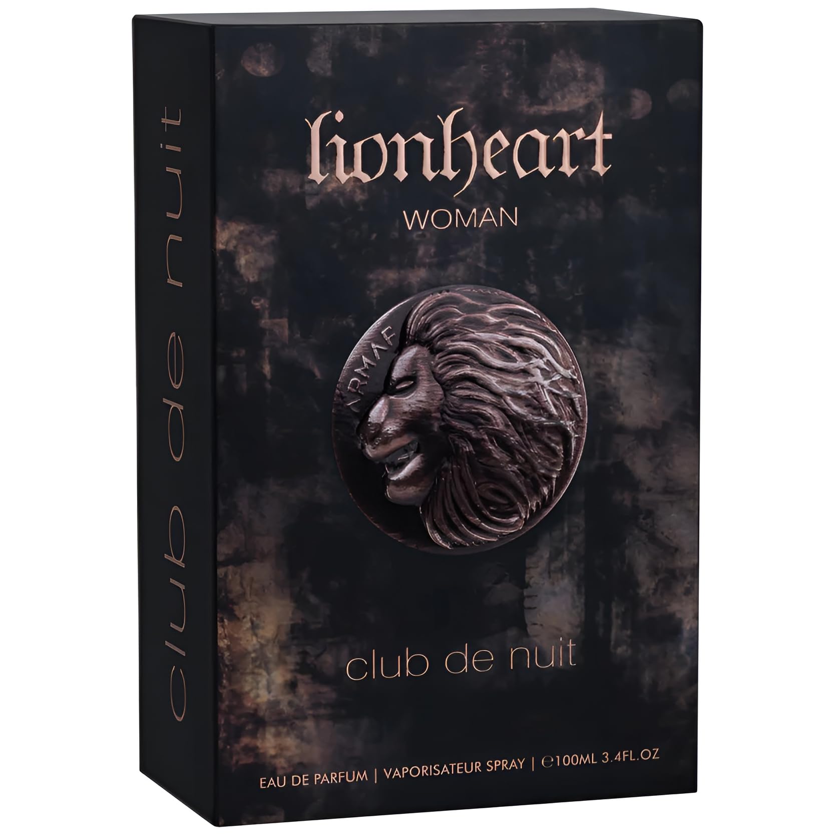 Armaf Club De Nuit Lionheart Mujer, vainilla absoluta como base para aroma duradero.