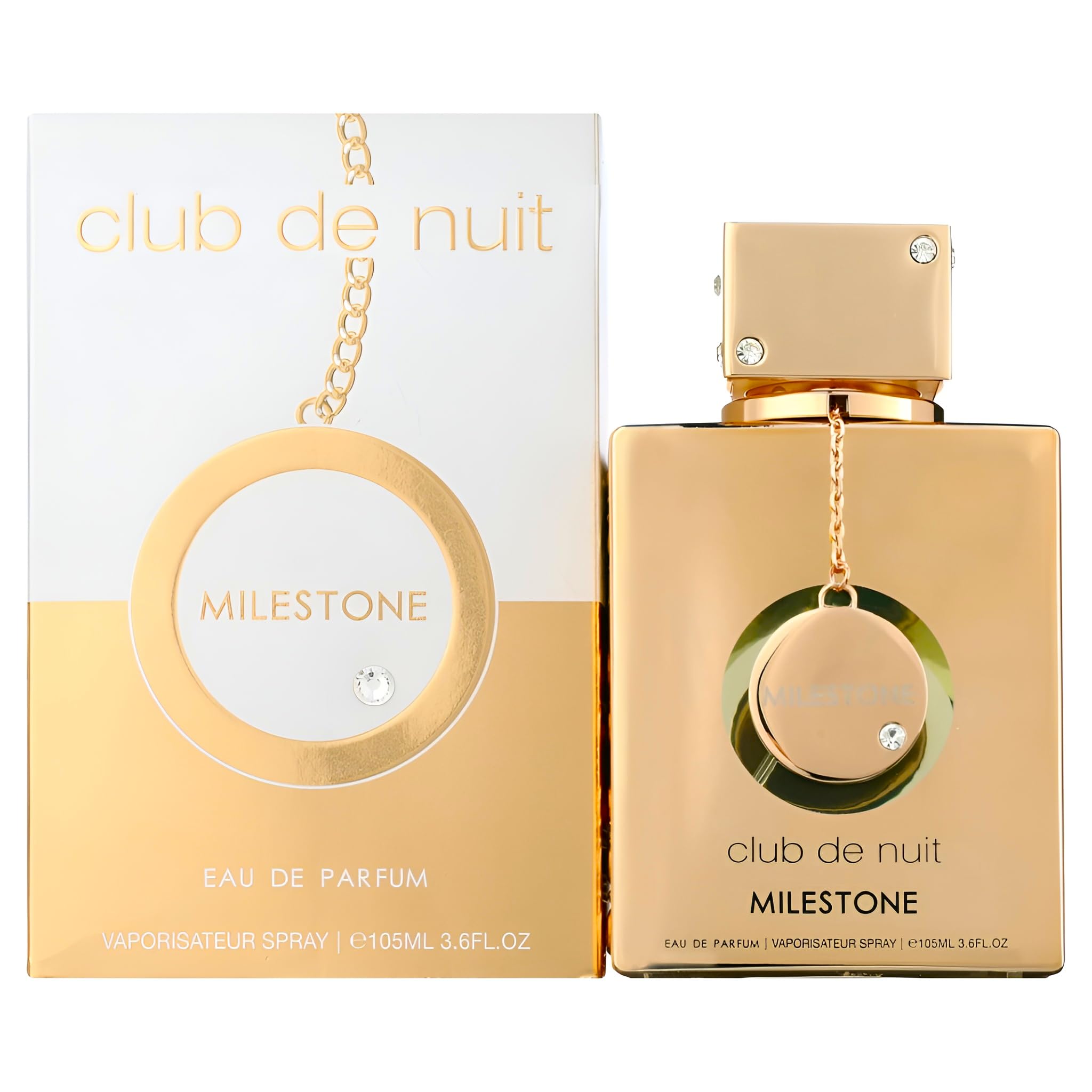 Armaf Club De Nuit Milestone, vista frontal, perfume para todo tipo de ocasión.