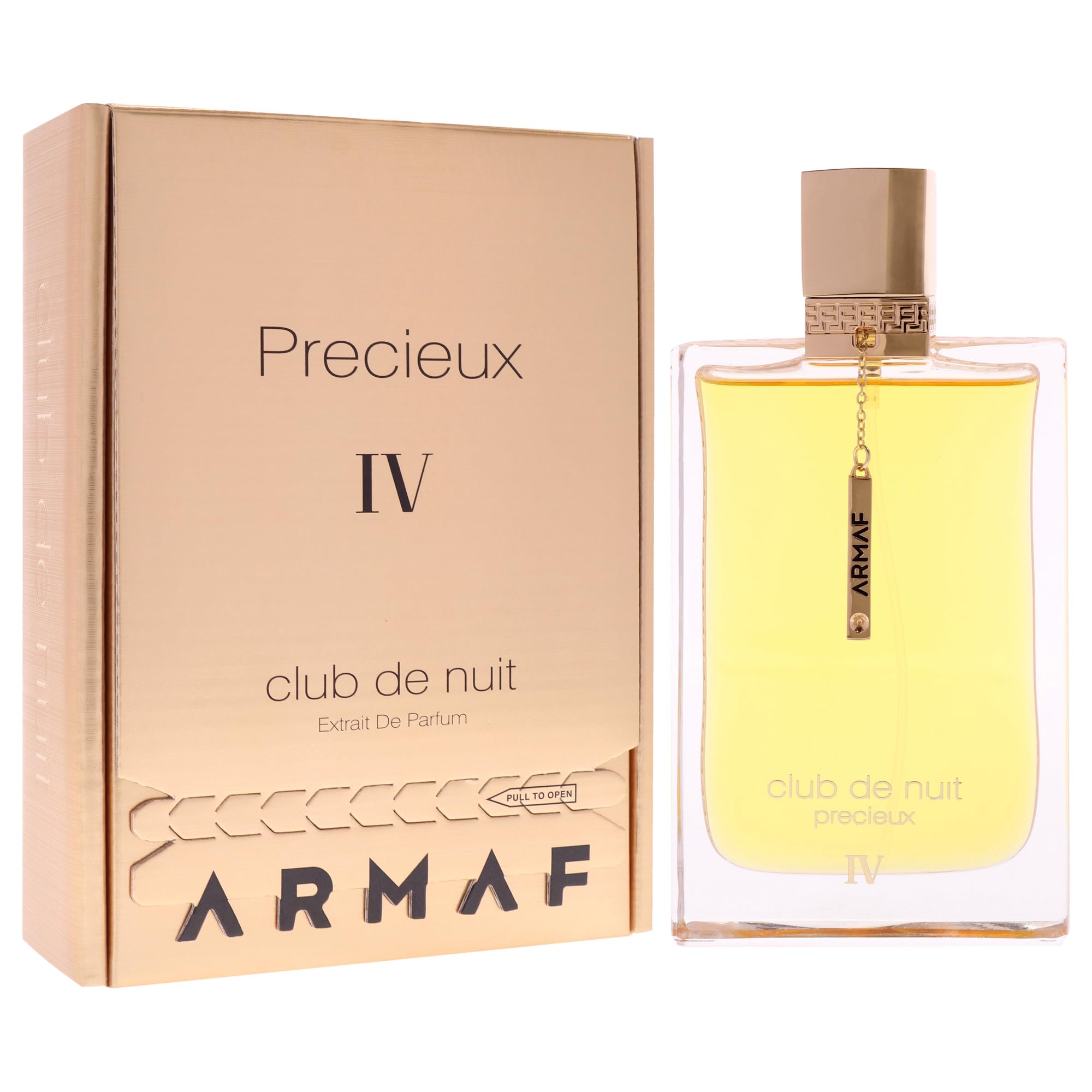 Armaf Club de Nuit Precieux IV, apertura bergamota y mandarina, sensación fresca y luminosa.