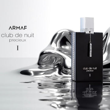 Armaf Club de Nuit Precieux, notas de fondo, cálidas y duraderas para noches especiales.