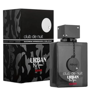 Imagen promocional de Armaf Club De Nuit Urban Elixir, transmite confianza diaria.