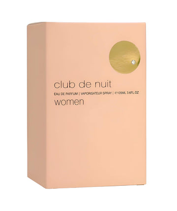 Armaf Club De Nuit for Women spray mist captures the opening impression.