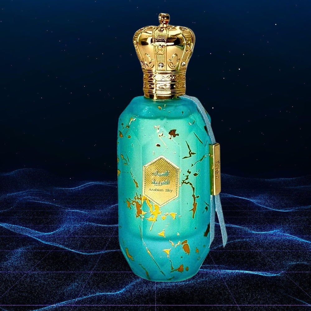 ARMAF Eter Arabian Sky, empaque elegante ideal para regalo o colección.