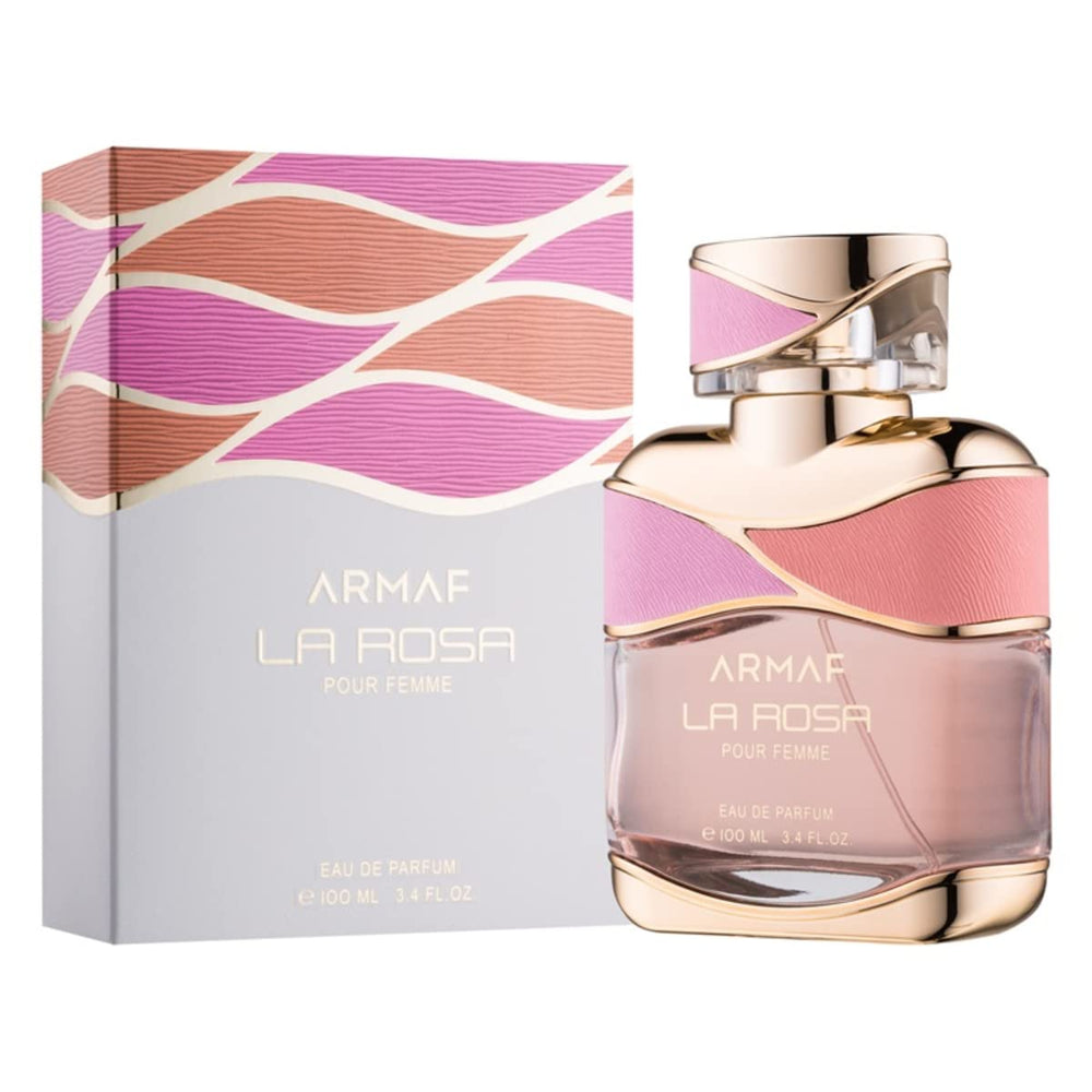 Armaf La Rosa Pour Femme, empaque elegante, ideal para regalo y presentación premium