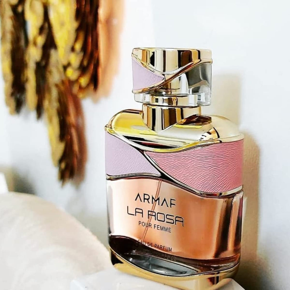 Armaf La Rosa Pour Femme, notas de corazón florales para un toque femenino