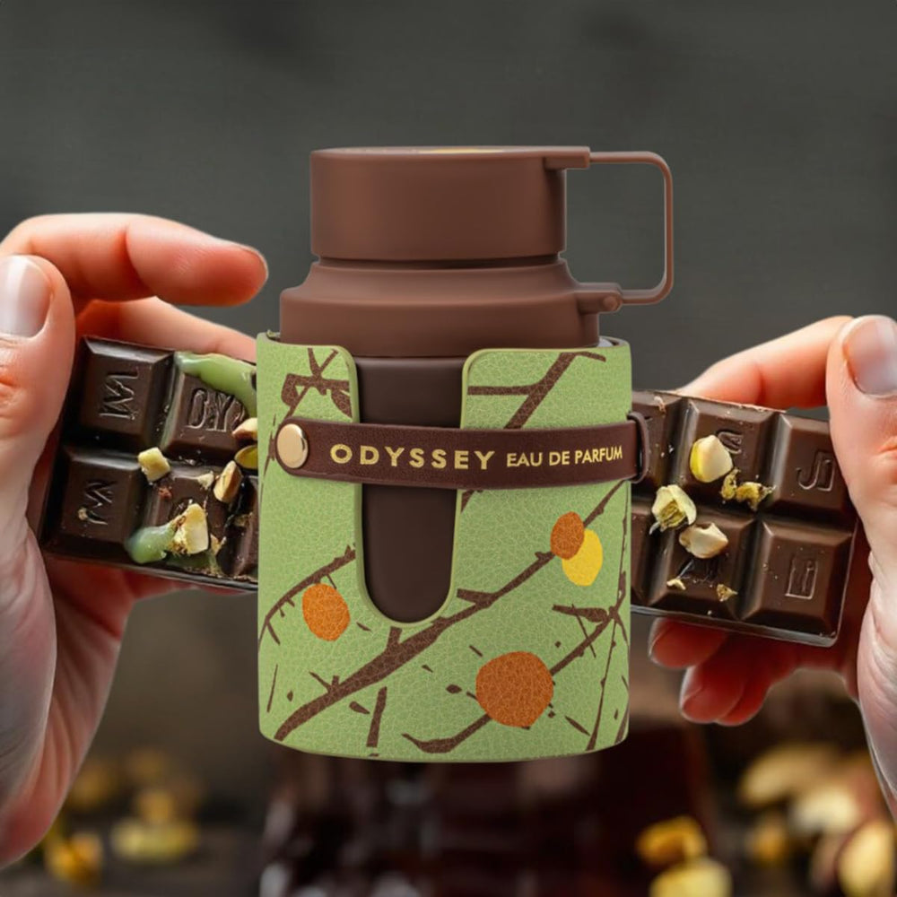 Armaf Odyssey frasco cardamomo y chocolate para climas fríos