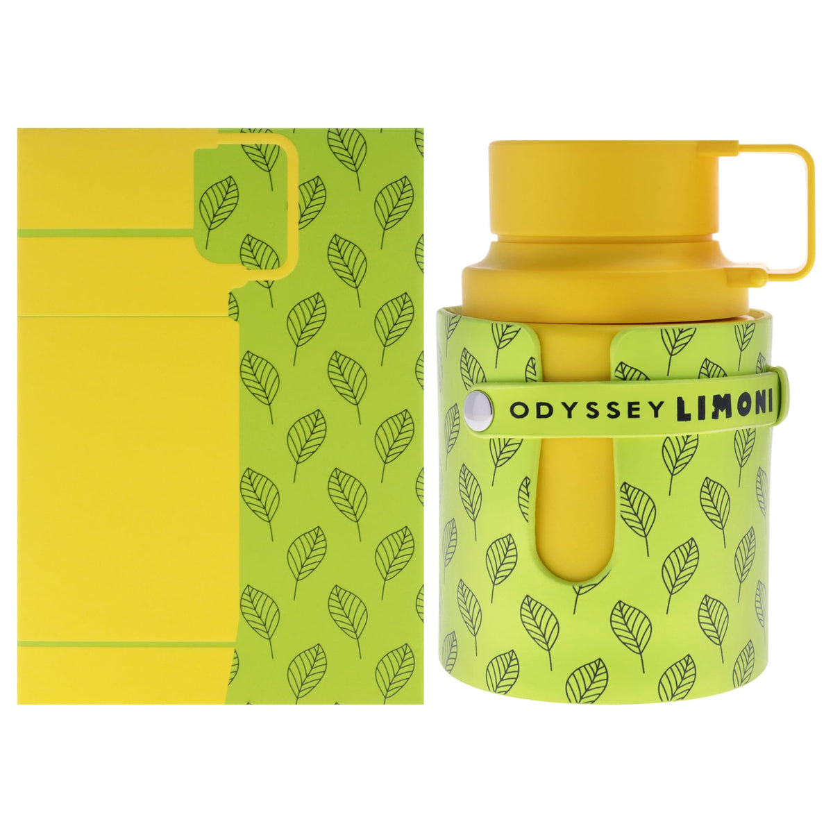ARMAF Odyssey Limoni Fresh Edition: botella elegante para uso diario con notas cítricas.