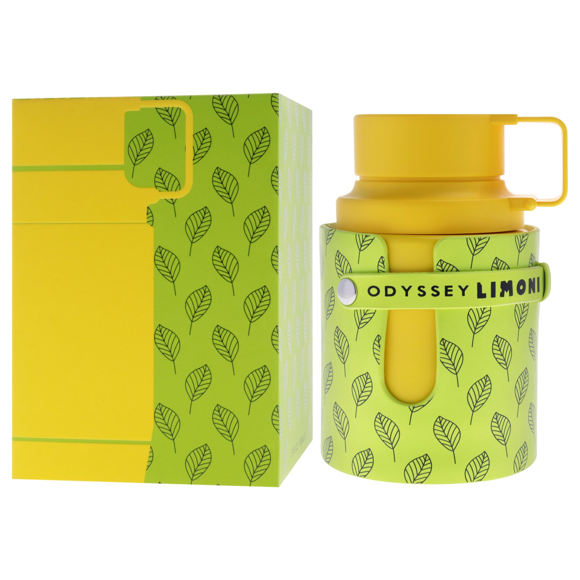 ARMAF Odyssey Limoni Fresh Edition: tapa y cierre de diseño contemporáneo.
