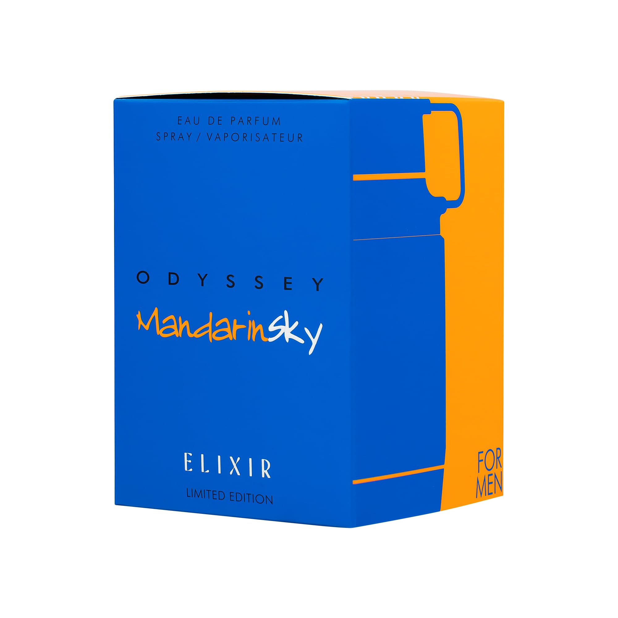 Armaf Odyssey Mandarin Sky Elíxir – spray, perfecto para uso vespertino y ocasiones especiales.