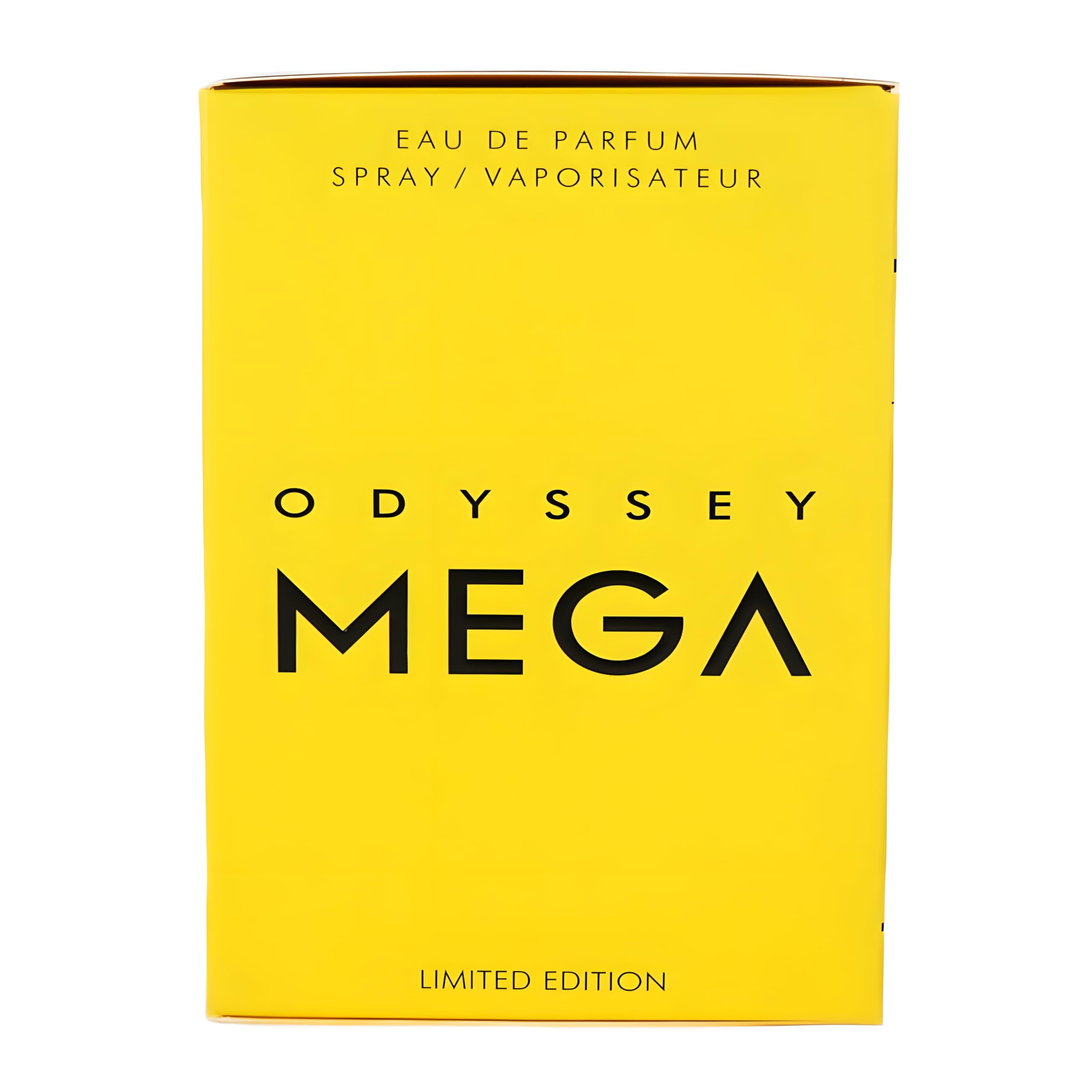 Armaf Odyssey Mega Edicion Limitada, notas superiores visibles para energizar el día.