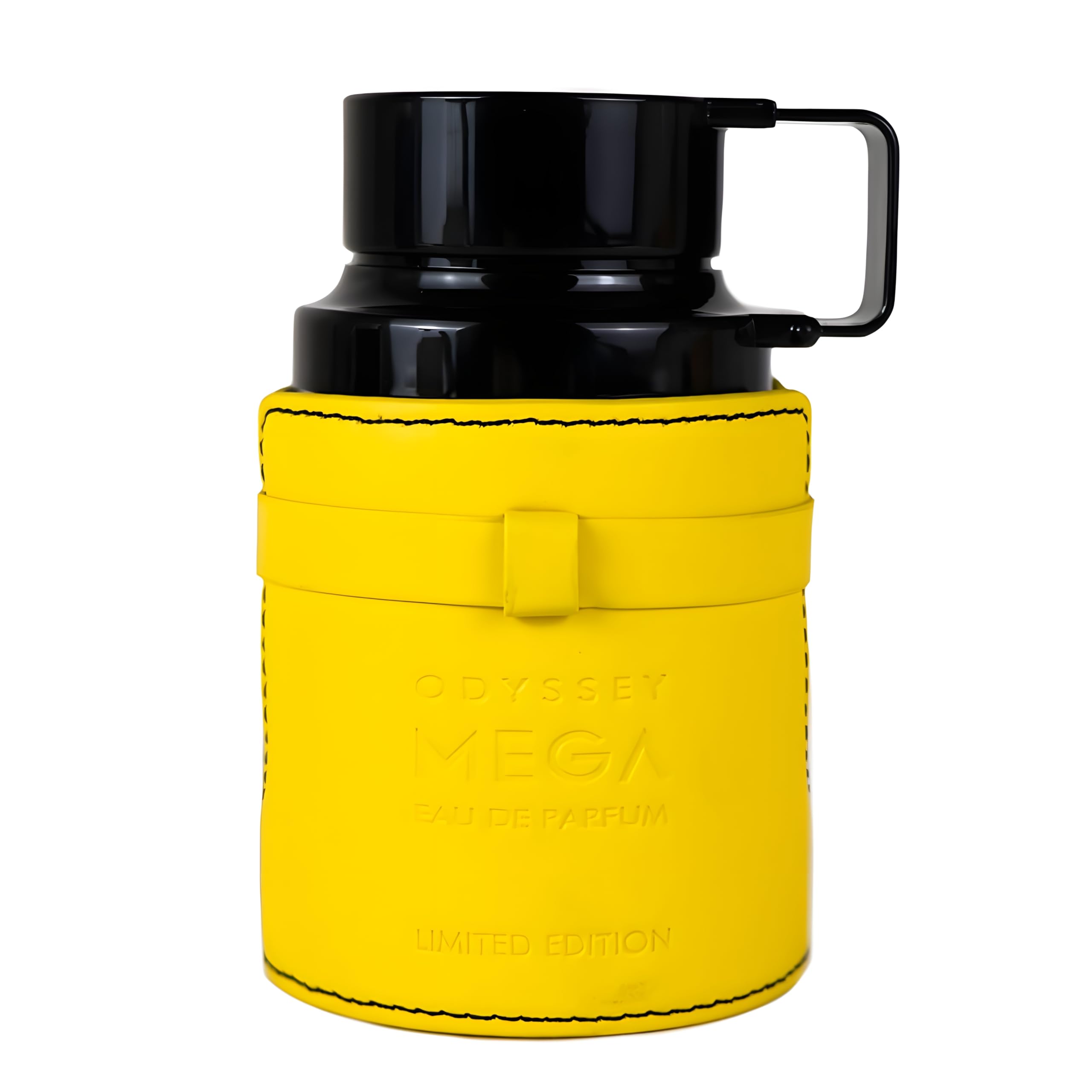 Odyssey Mega EDP de Armaf en botella, aroma distintivo para hombres modernos.