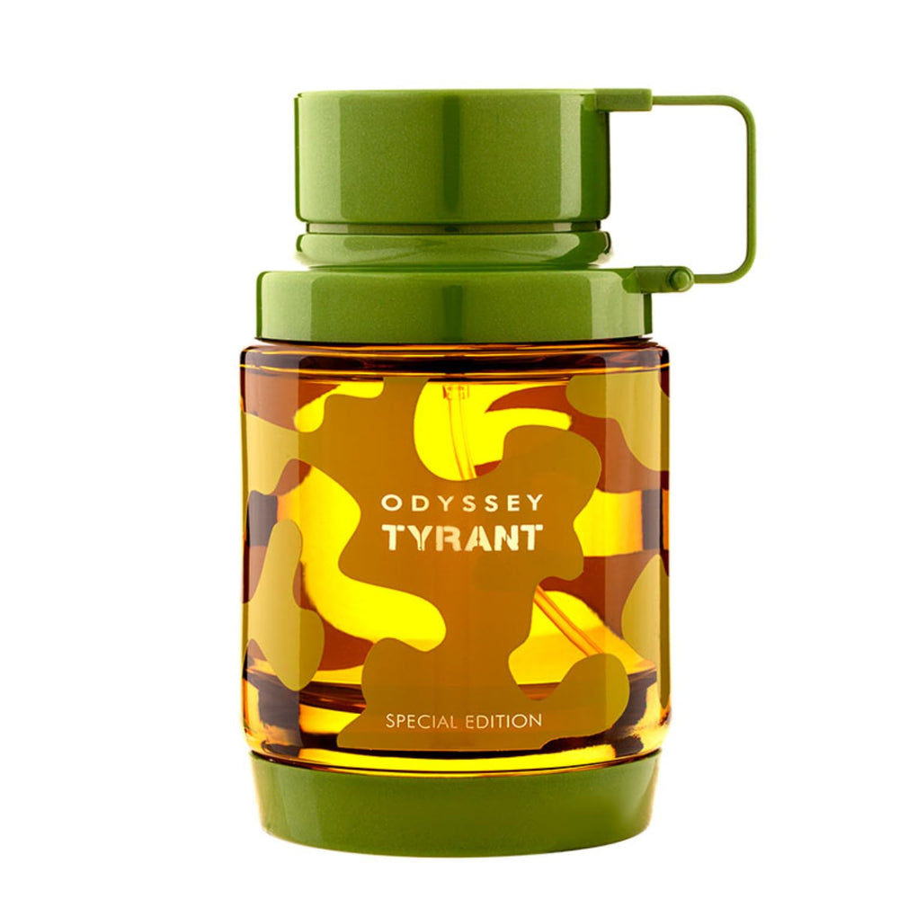 Frasco de Armaf Odyssey Tyrant Especial para hombre, aroma intenso para noche