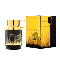 Odyssey Wild One Gold Edition de Armaf, empaque elegante para regalo o colección.