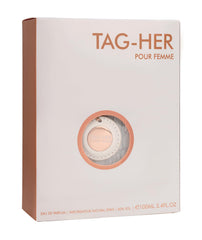 Armaf Tag Her, notas top, promesa de frescura inicial.