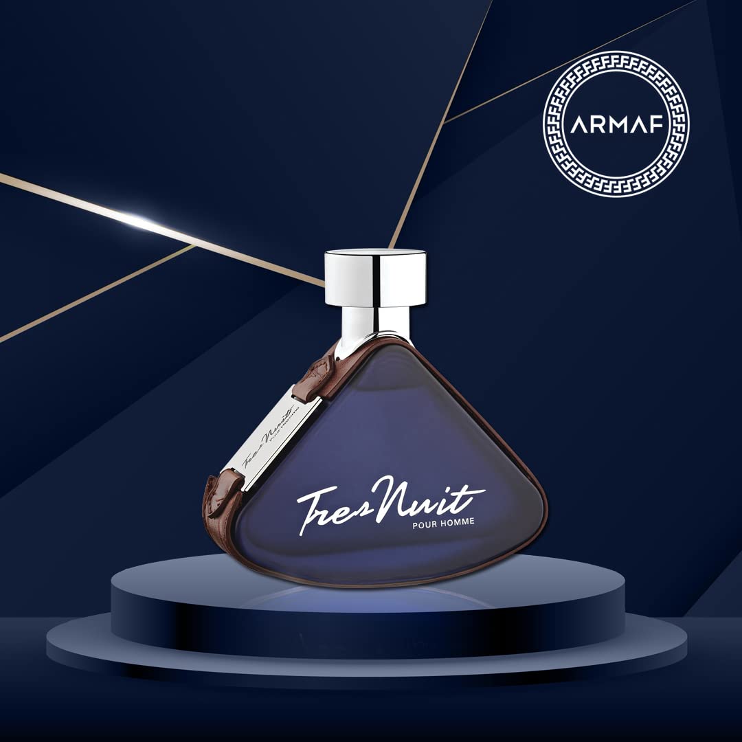 Armaf Tres Nuit Pour Homme, fragancia de piel para pruebas.