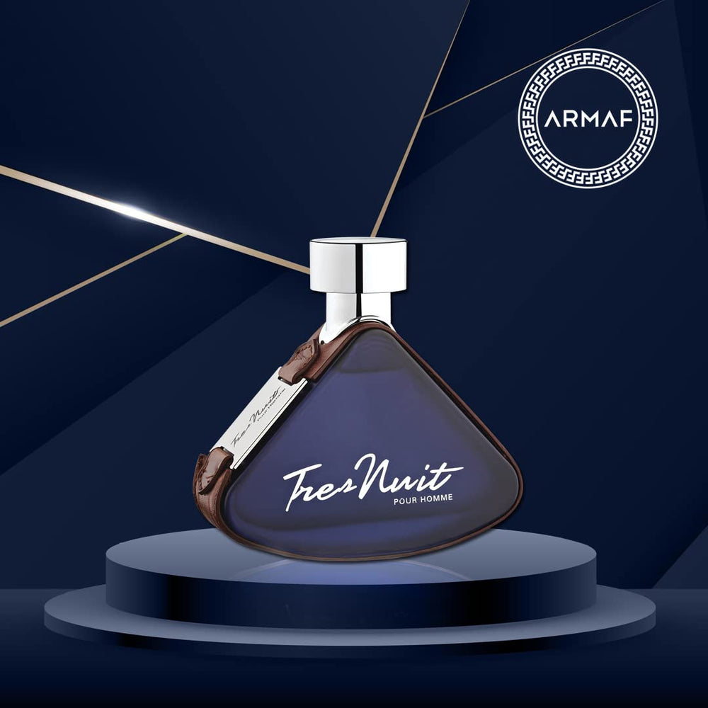 Armaf Tres Nuit Pour Homme, fragancia de piel para pruebas.