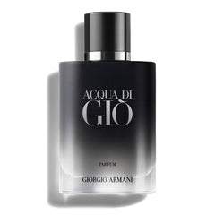 Armani Beauty Acqua di Giò Parfum, botella frontal, fresca marina para uso diario.