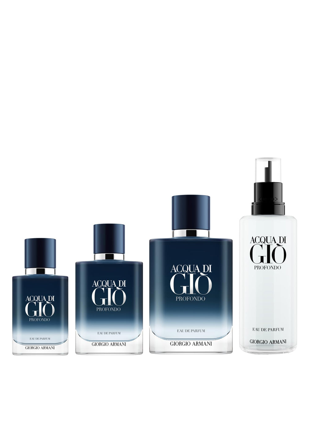 Armani Beauty Acqua di Gio Profondo aplicación en pulso, duración probada durante el día.