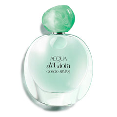 Armani Beauty Acqua di Gioia: botella brillante para un aroma fresco y floral.