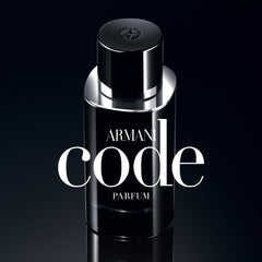 Armani Beauty Code Parfum corazón con salvia esclarea y aroma fresco