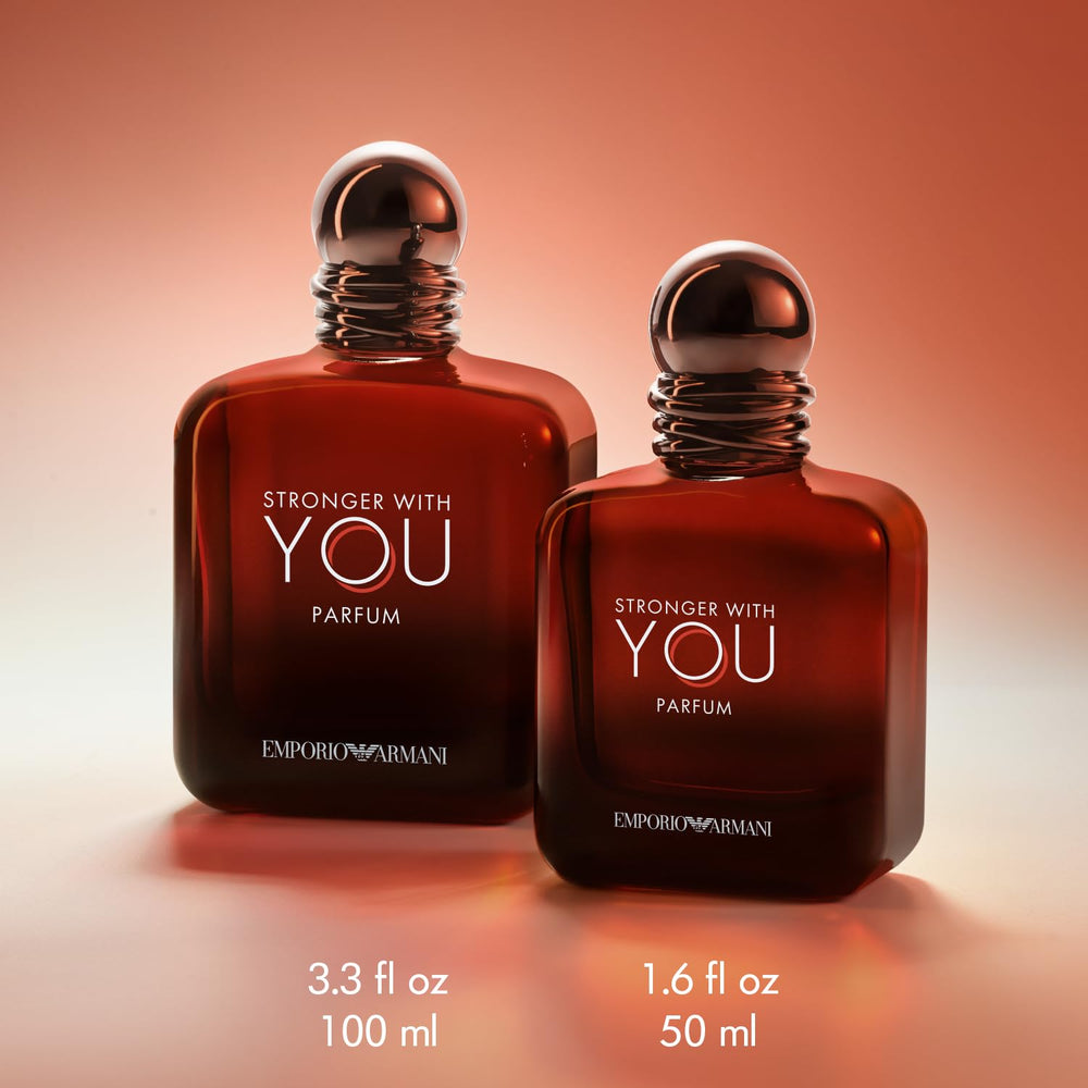 Armani Beauty Stronger with You: pulverización en puntos de pulso para mayor control.