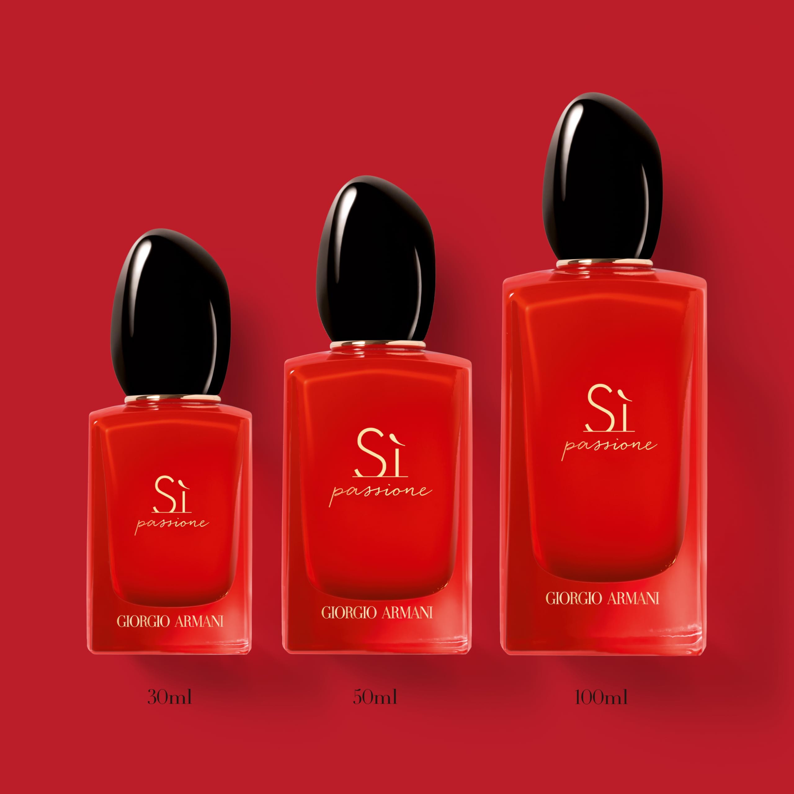 Armani Si Passione, caja elegante, regalo sofisticado para amantes de fragancias.