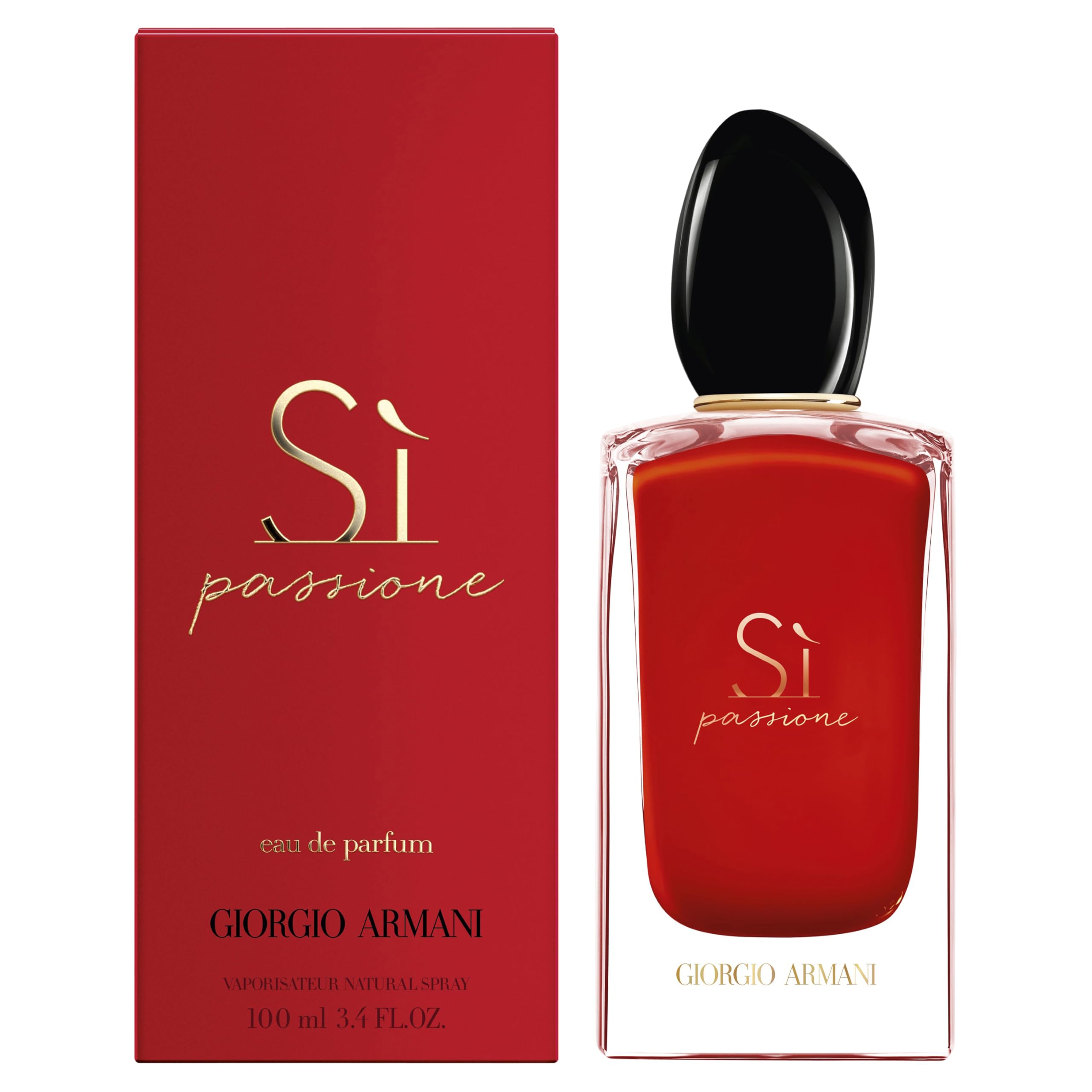 Armani Si Passione, frasco floral, ideal para ocasiones especiales y dejar una impresión.