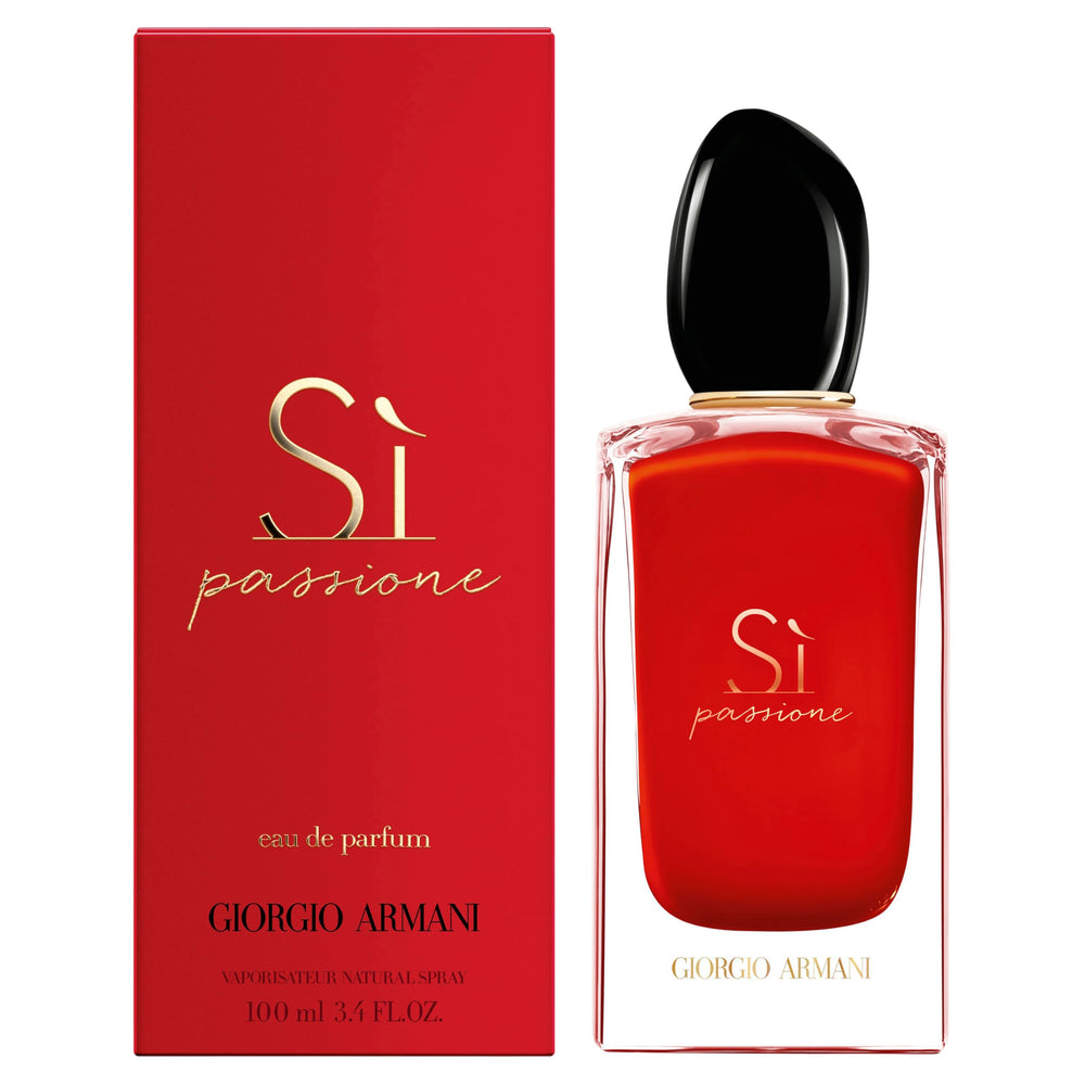 Armani Si Passione, frasco floral, ideal para ocasiones especiales y dejar una impresión.