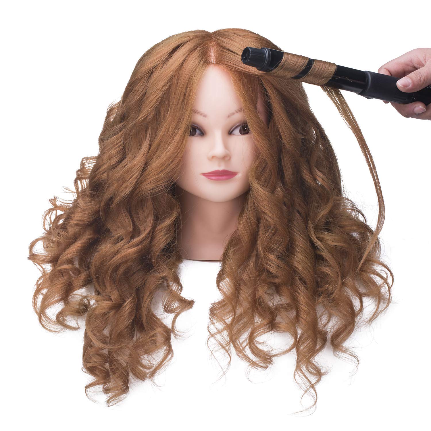 Cabello tono miel dorado para looks realistas y naturales.