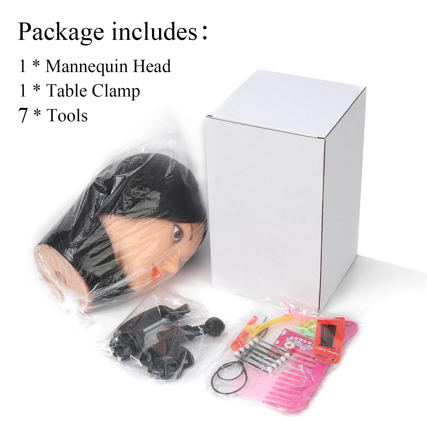 Regalo ideal para estudiantes de peluquería que practican trenzas.
