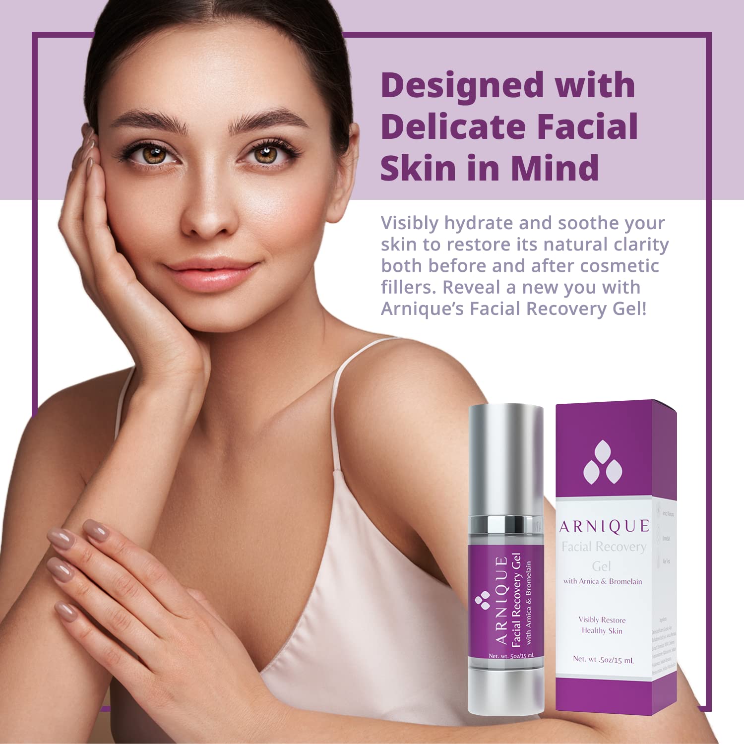 Arnique Arnica Gel con Aloe y Ácido hialurónico, calma irritaciones leves.