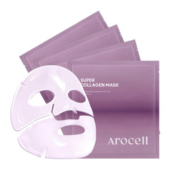 AROCELL OFFICIAL Mascarilla de colágeno nocturna: hidrata y repara mientras duermes.