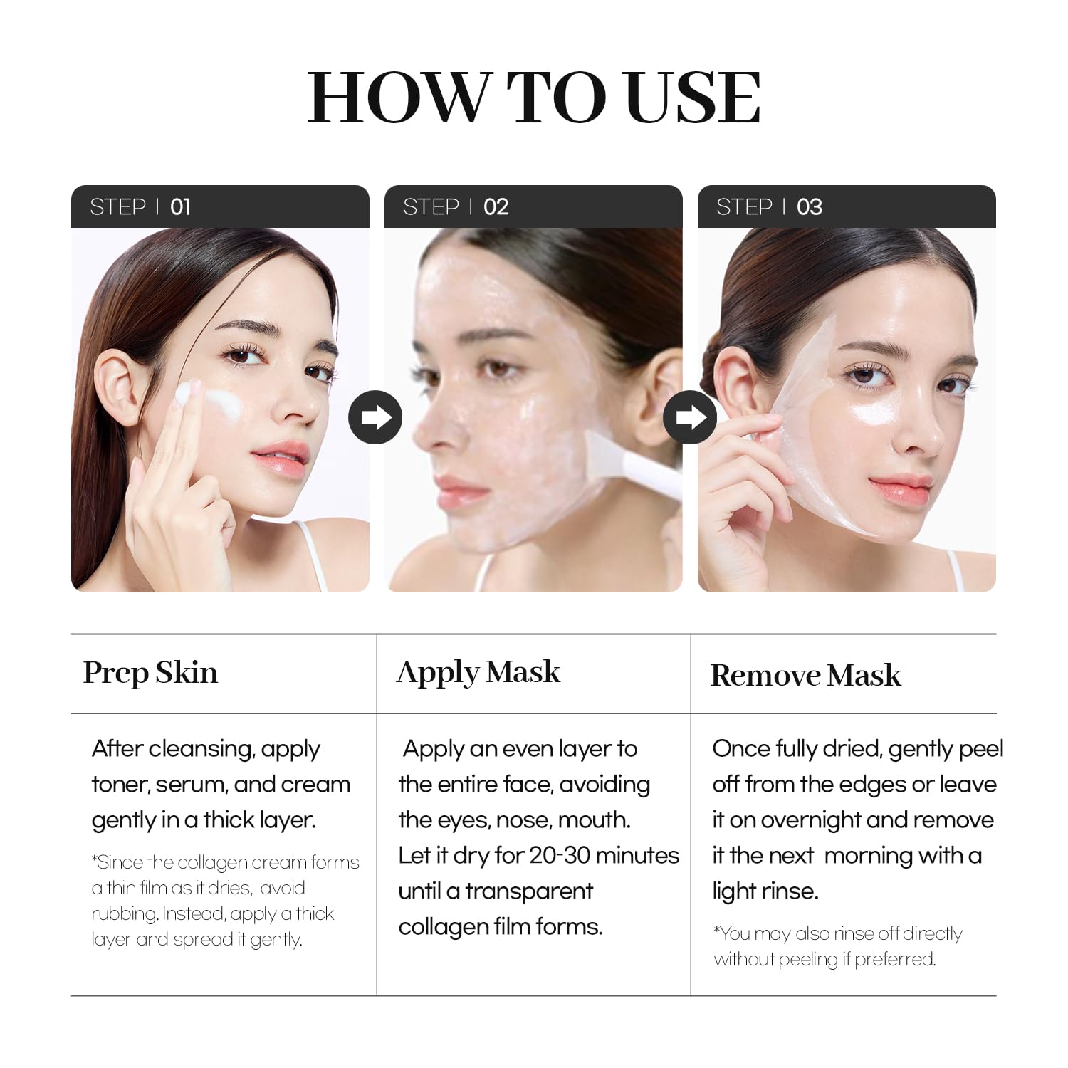 Spa en casa con mascarilla de colágeno AROCELL OFFICIAL para piel sensible