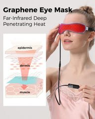 Tecnología Grafeno que genera calor profundo para una experiencia agradable.