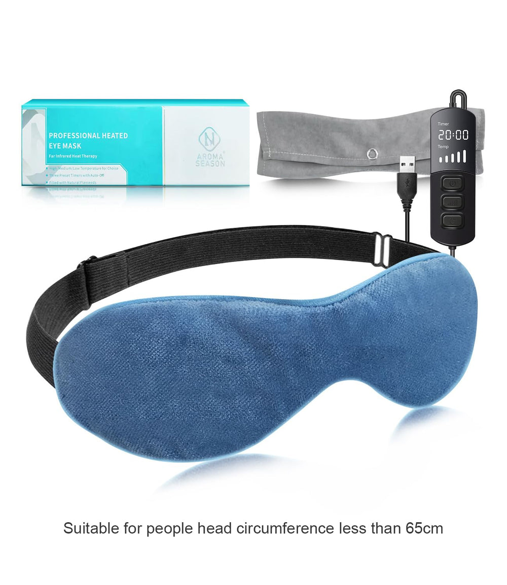 Uso cómodo en casa o fuera, ideal para relajación ocular.