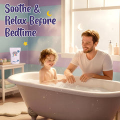 Aromasong Sal Mar Muerto, grano fino para baño suave de niños.