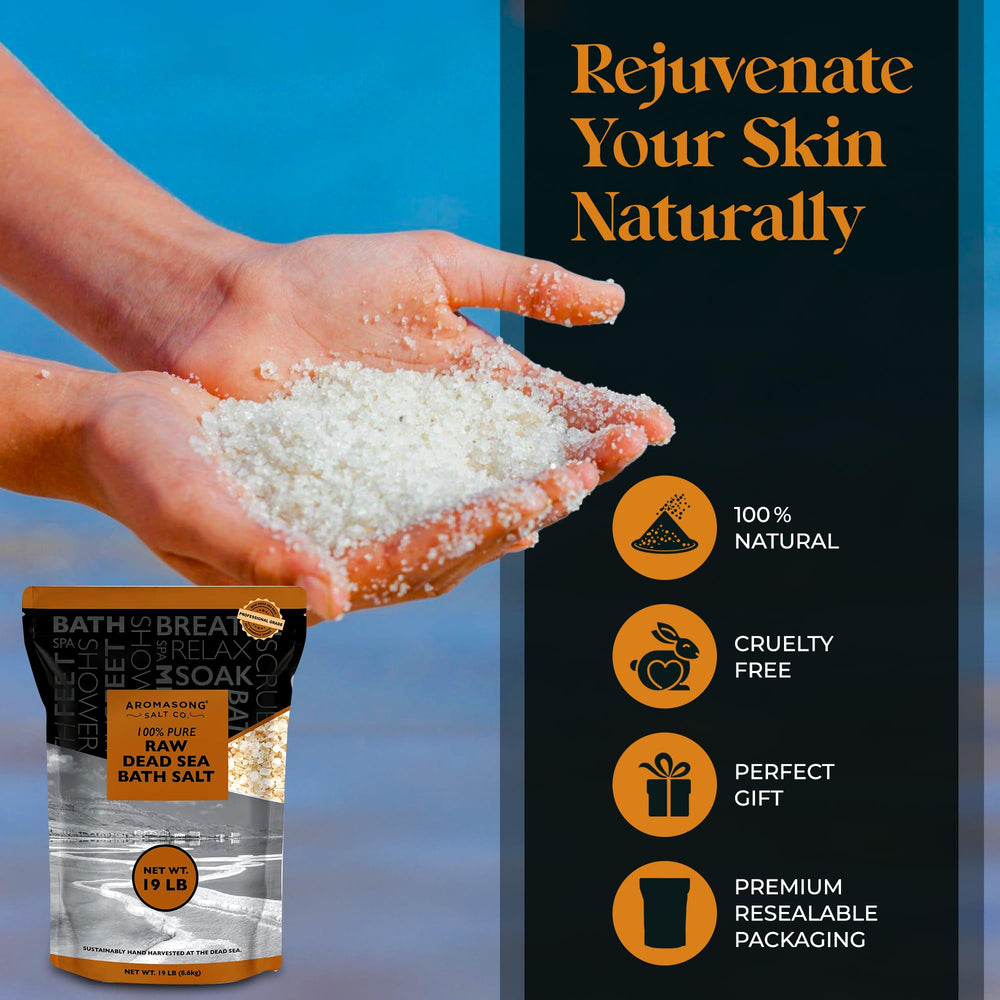 Aromasong Sel Mer Morte gommage corporel doux et efficace