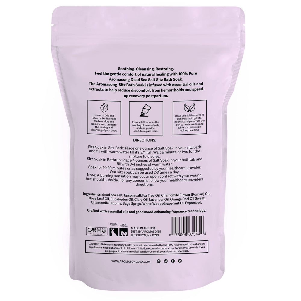 Aromasong Sitz Bath uso en casa para relajación diaria