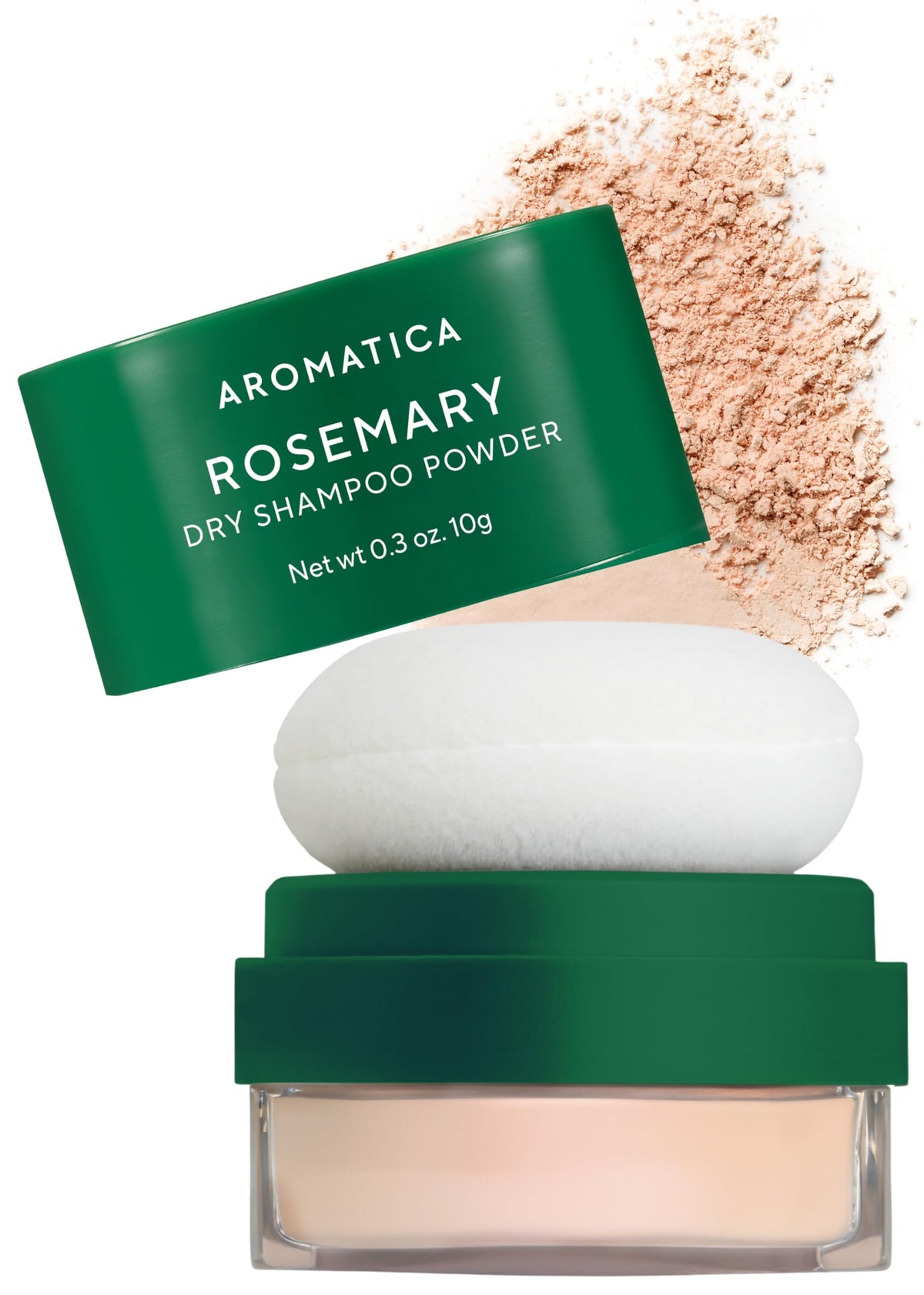 AROMATICA champu seco de romero, frasco de viaje para refrescar entre lavados