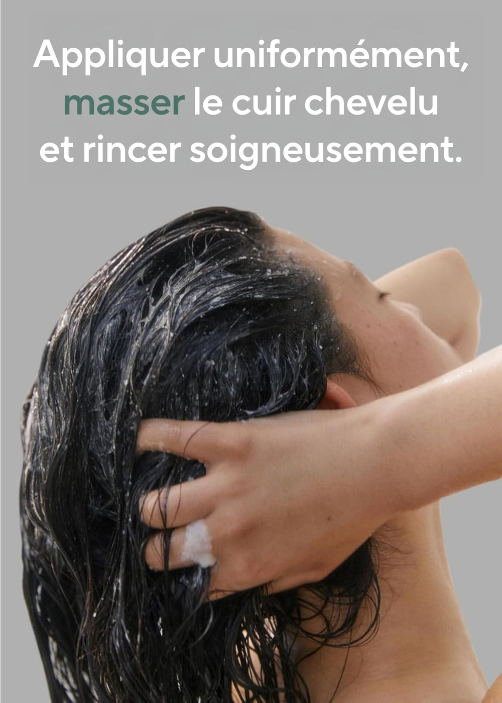 AROMATICA etiqueta sin siliconas y sin sulfatos para cabello ligero