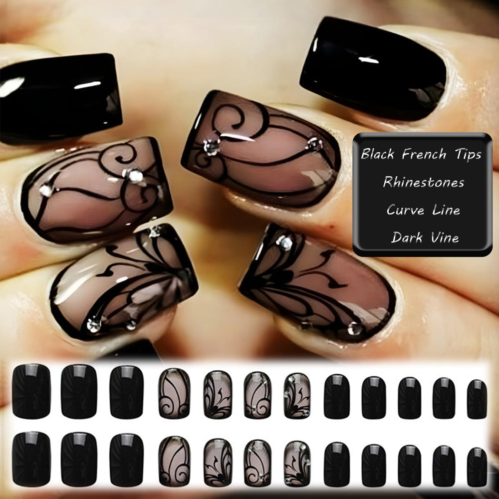 AROVFAM cristales brillantes en uñas, toque glam para ocasiones